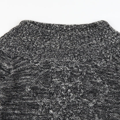 Womens UK Size 10 Evie Grey Pullover Jumper