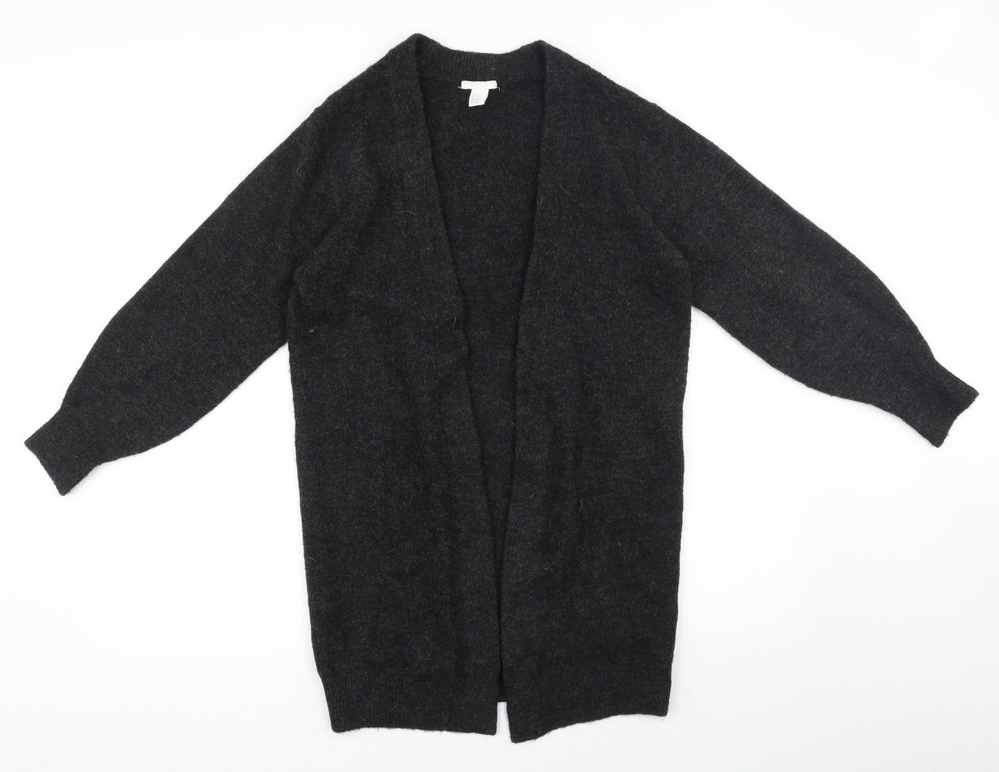 Womens UK Size XS H&M Grey Cardigan Jumper