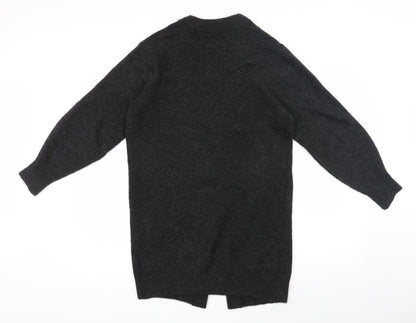 Womens UK Size XS H&M Grey Cardigan Jumper