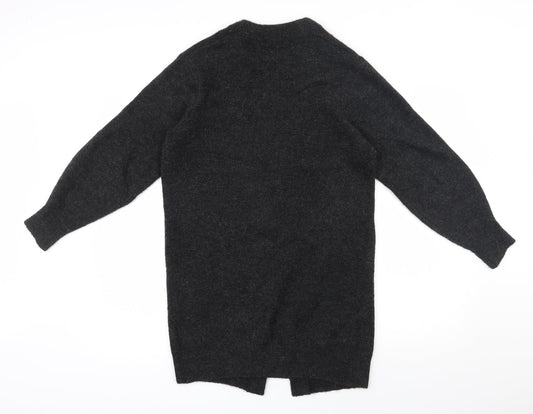 Womens UK Size XS H&M Grey Cardigan Jumper