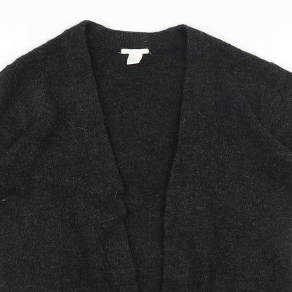 Womens UK Size XS H&M Grey Cardigan Jumper