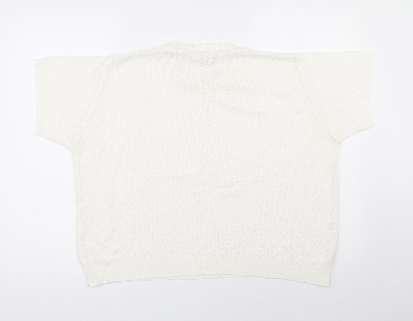 Womens UK Size 14 Janique Ivory Pullover Jumper