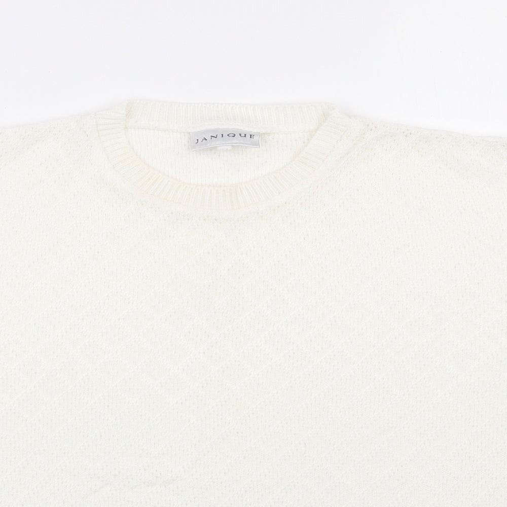 Womens UK Size 14 Janique Ivory Pullover Jumper