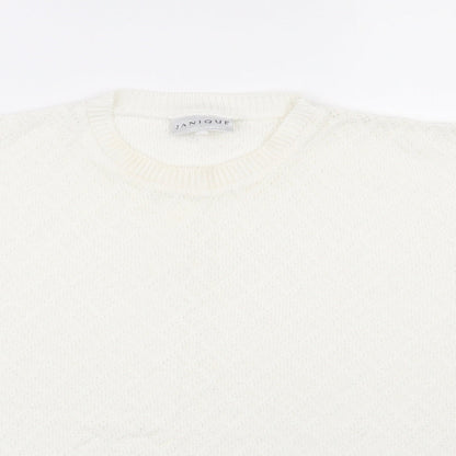 Womens UK Size 14 Janique Ivory Pullover Jumper