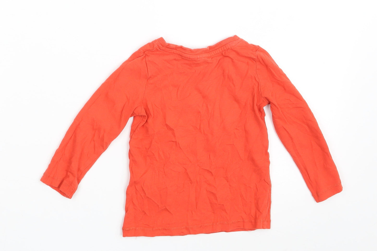 So Cute Baby Red  100% Cotton Basic T-Shirt Size 9-12 Months Crew Neck  - WALK ON THE WILD SIDE