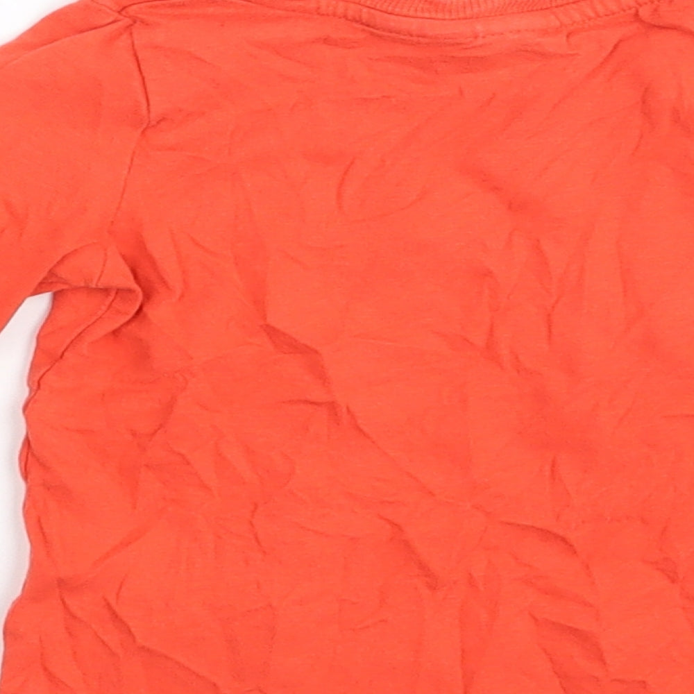 So Cute Baby Red  100% Cotton Basic T-Shirt Size 9-12 Months Crew Neck  - WALK ON THE WILD SIDE