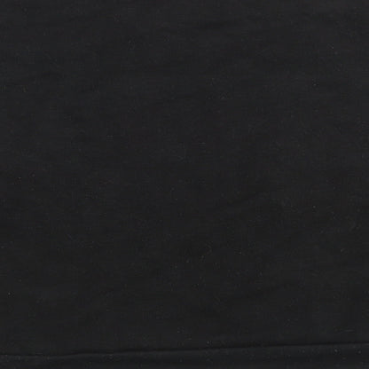 New Look Girls Black  Cotton Pullover Sweatshirt Size 12-13 Years   - Central Perk