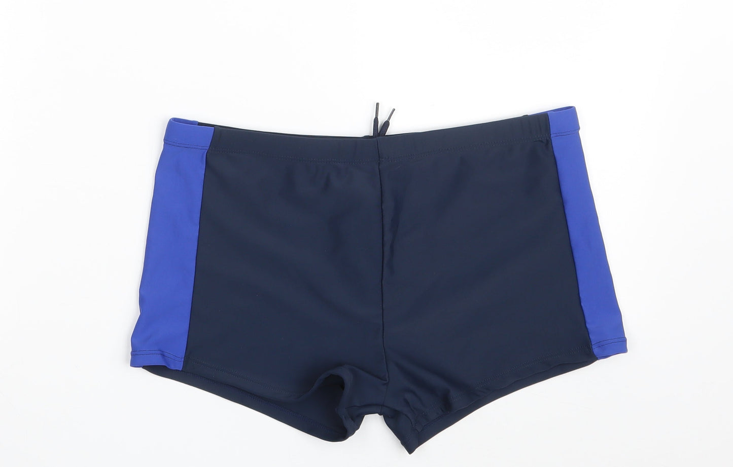 Dunnes Stores Womens Blue  Nylon Sweat Shorts Size M  Slim  - Swimwear