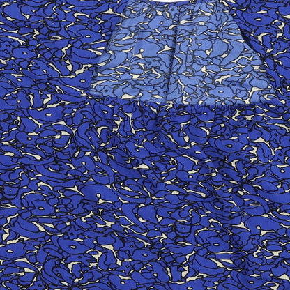 Womens UK Size S NEXT Blue Basic Blouse