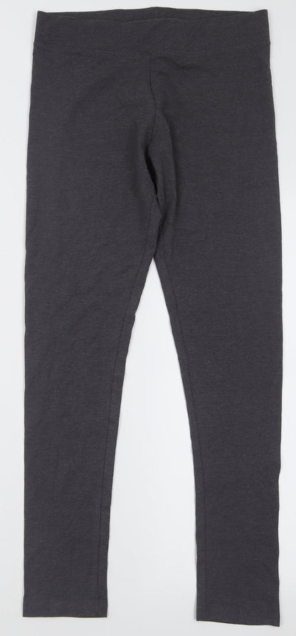 Womens UK Size S Dunnes Stores  Capri Grey Leggings
