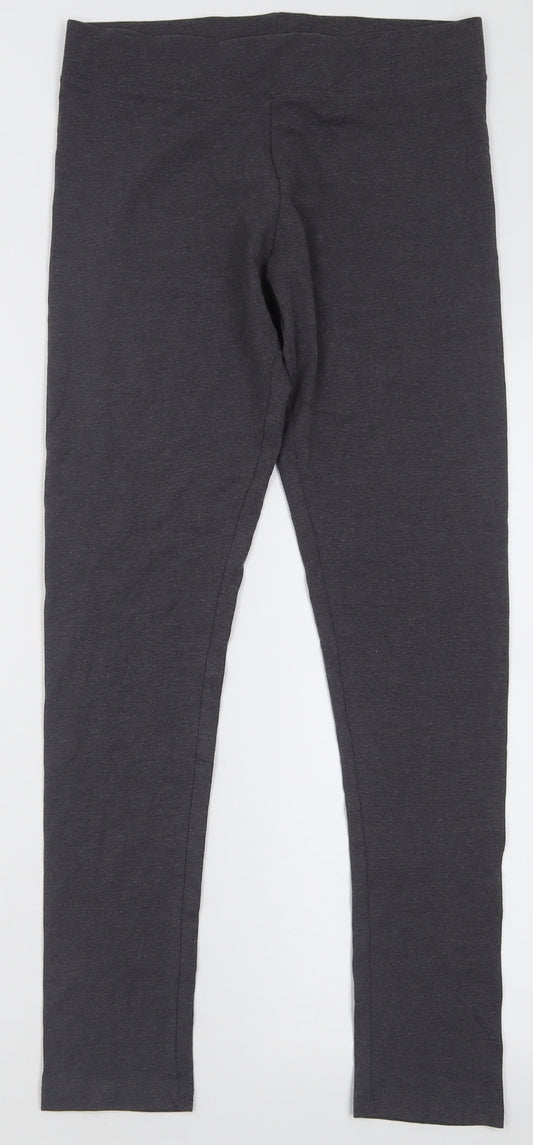 Womens UK Size S Dunnes Stores  Capri Grey Leggings