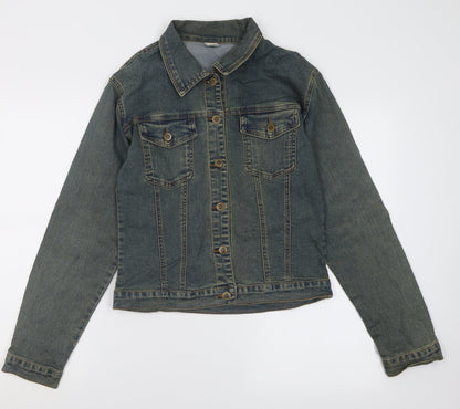 Womens UK Size 8 Preworn Blue Jacket