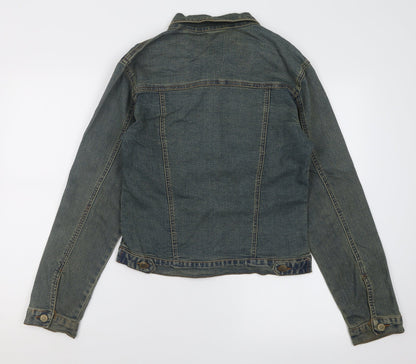 Womens UK Size 8 Preworn Blue Jacket