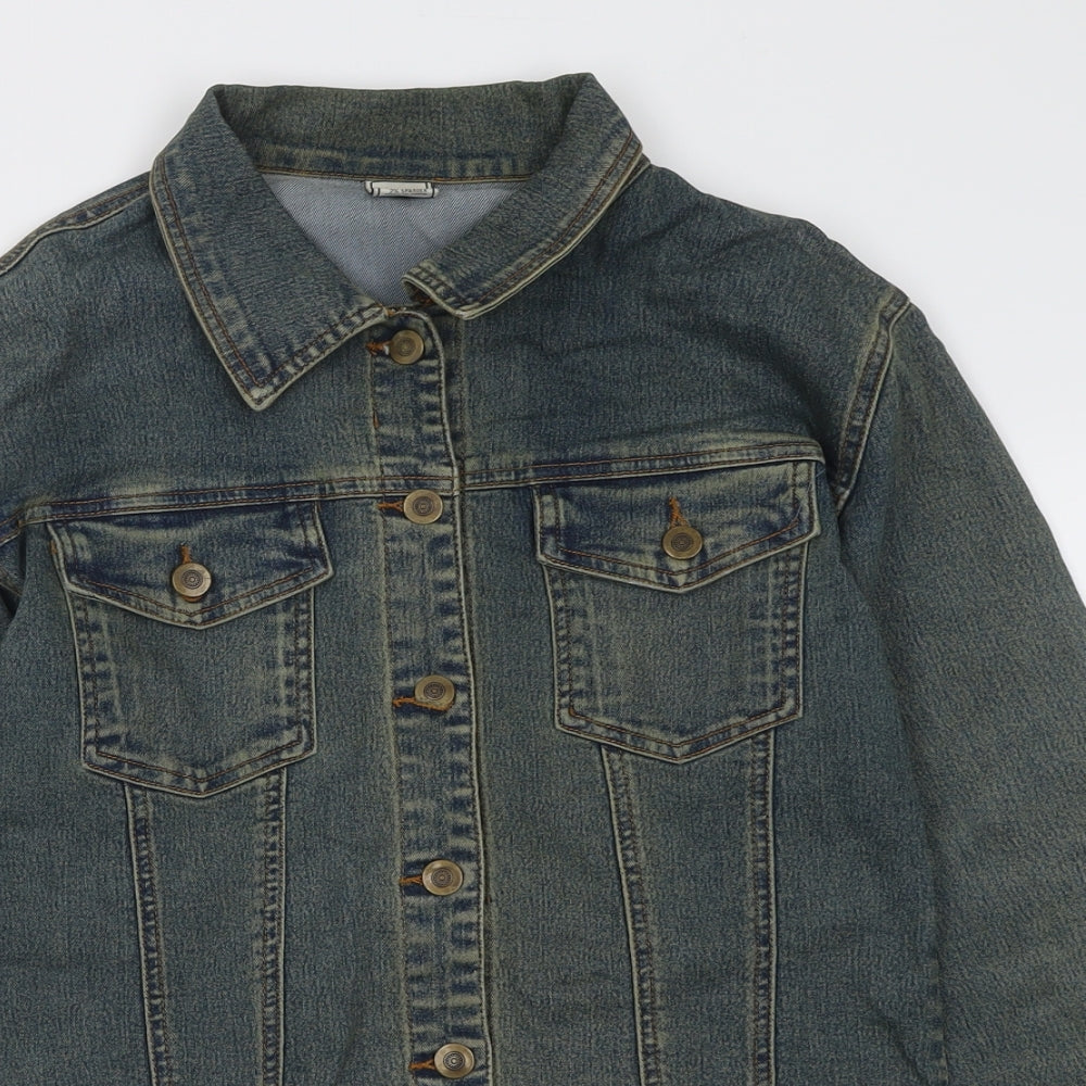 Womens UK Size 8 Preworn Blue Jacket