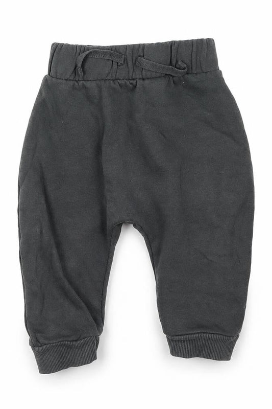 George Boys Grey  Cotton Sweatpants Trousers Size 9-12 Months  Drawstring