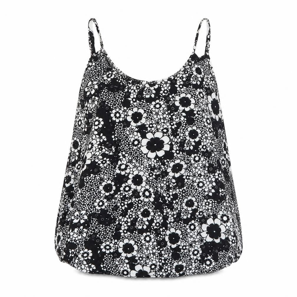 Womens UK Size 12 F&F Black Basic Tank