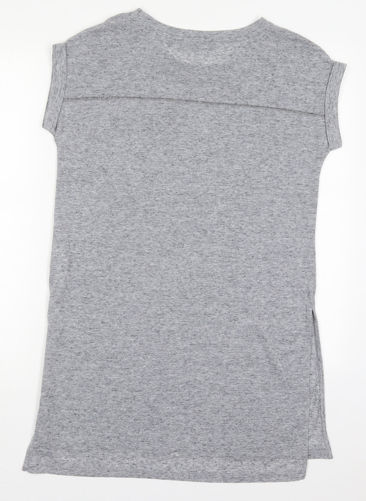 Womens UK Size 10 NEXT Grey Basic T-Shirt