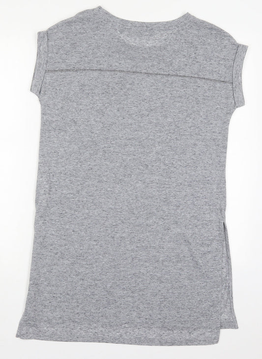Womens UK Size 10 NEXT Grey Basic T-Shirt