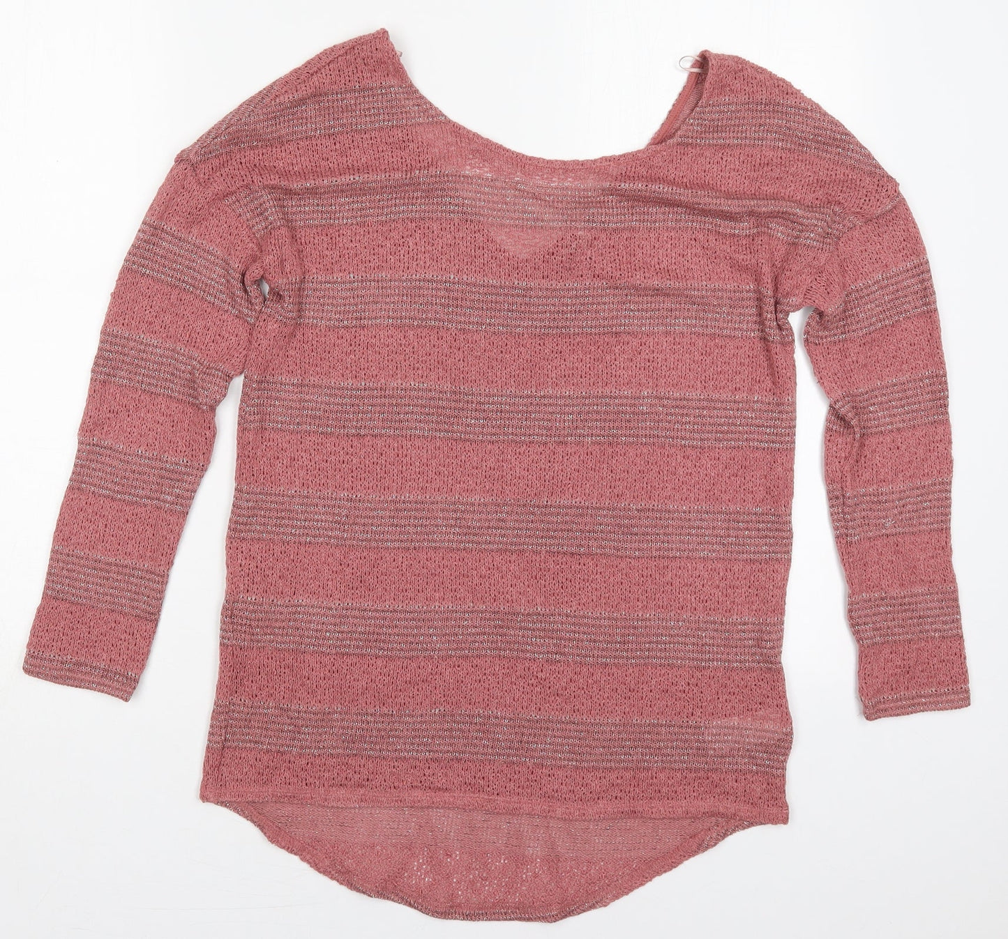 Womens UK Size 8 NEXT Pink Pullover Jumper