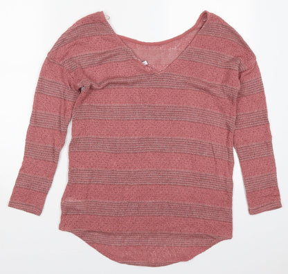 Womens UK Size 8 NEXT Pink Pullover Jumper