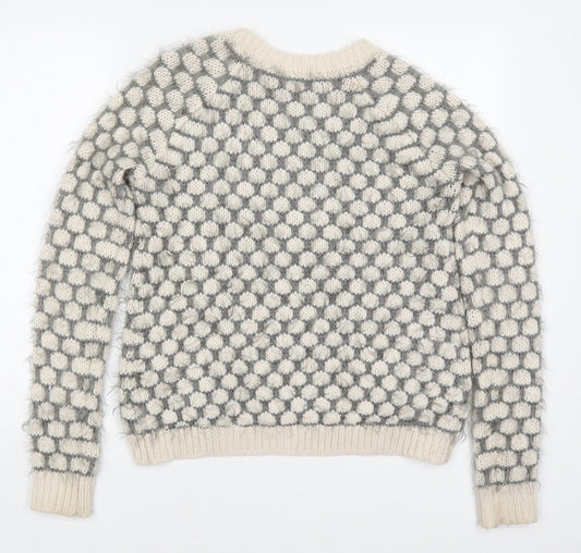 Womens UK Size 10 Dorothy Perkins Beige Pullover Jumper