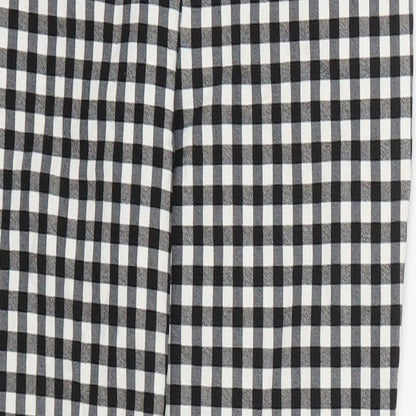 Womens UK Size S Zara Regular Fit  Black Trousers