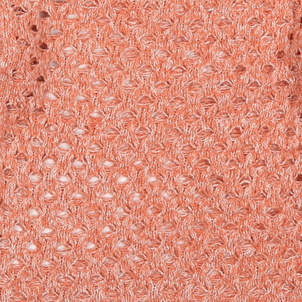 Atmosphere Womens Pink Round Neck  Acrylic Pullover Jumper Size 6