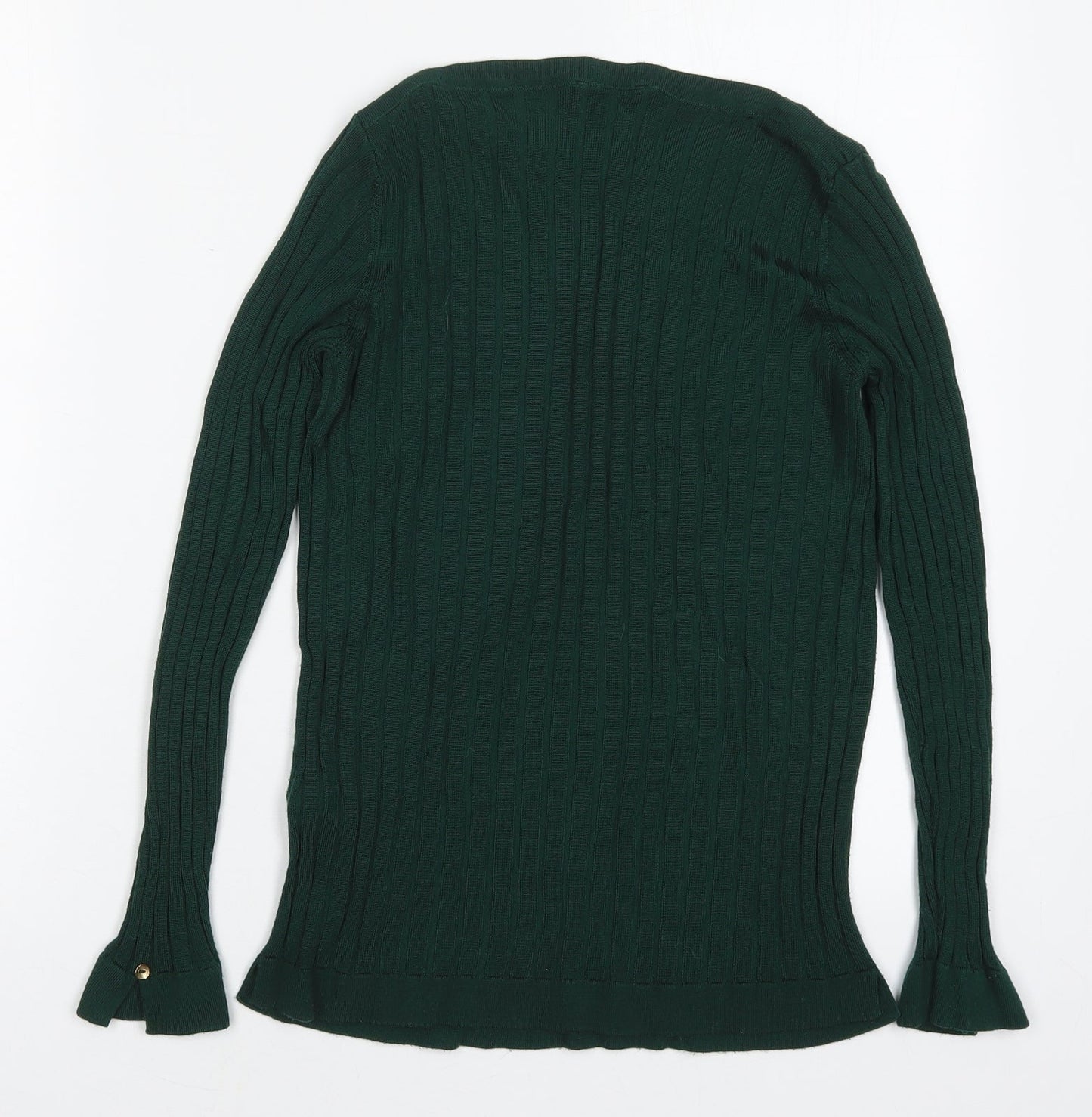 Womens UK Size 8 Marks and Spencer Green Pullover Jumper