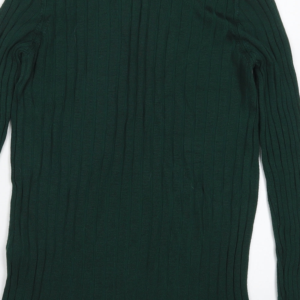 Womens UK Size 8 Marks and Spencer Green Pullover Jumper