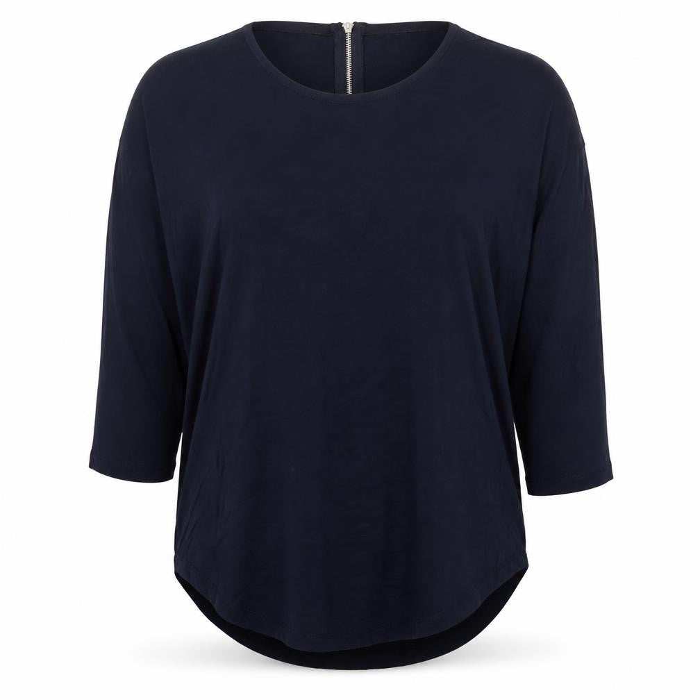 Womens UK Size 12 Select Blue Basic T-Shirt