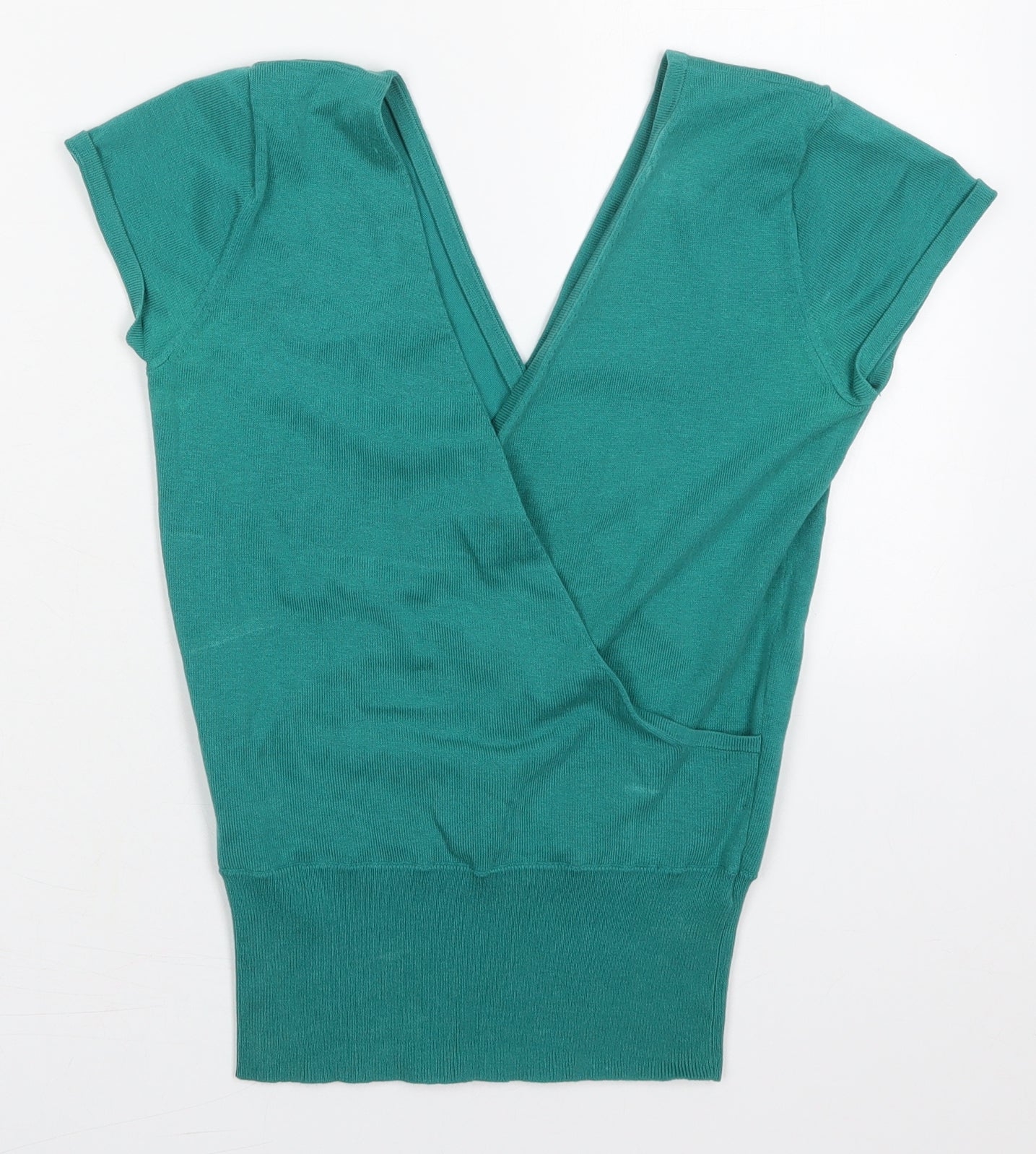 Womens UK Size 8 Monsoon Green Pullover Jumper