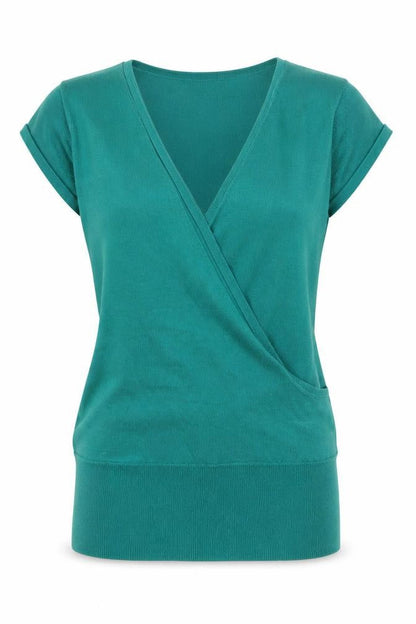 Womens UK Size 8 Monsoon Green Pullover Jumper