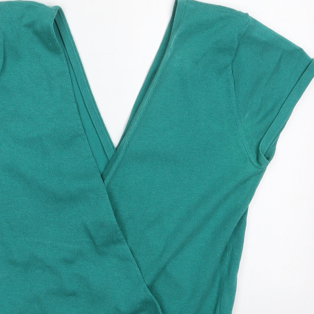 Womens UK Size 8 Monsoon Green Pullover Jumper