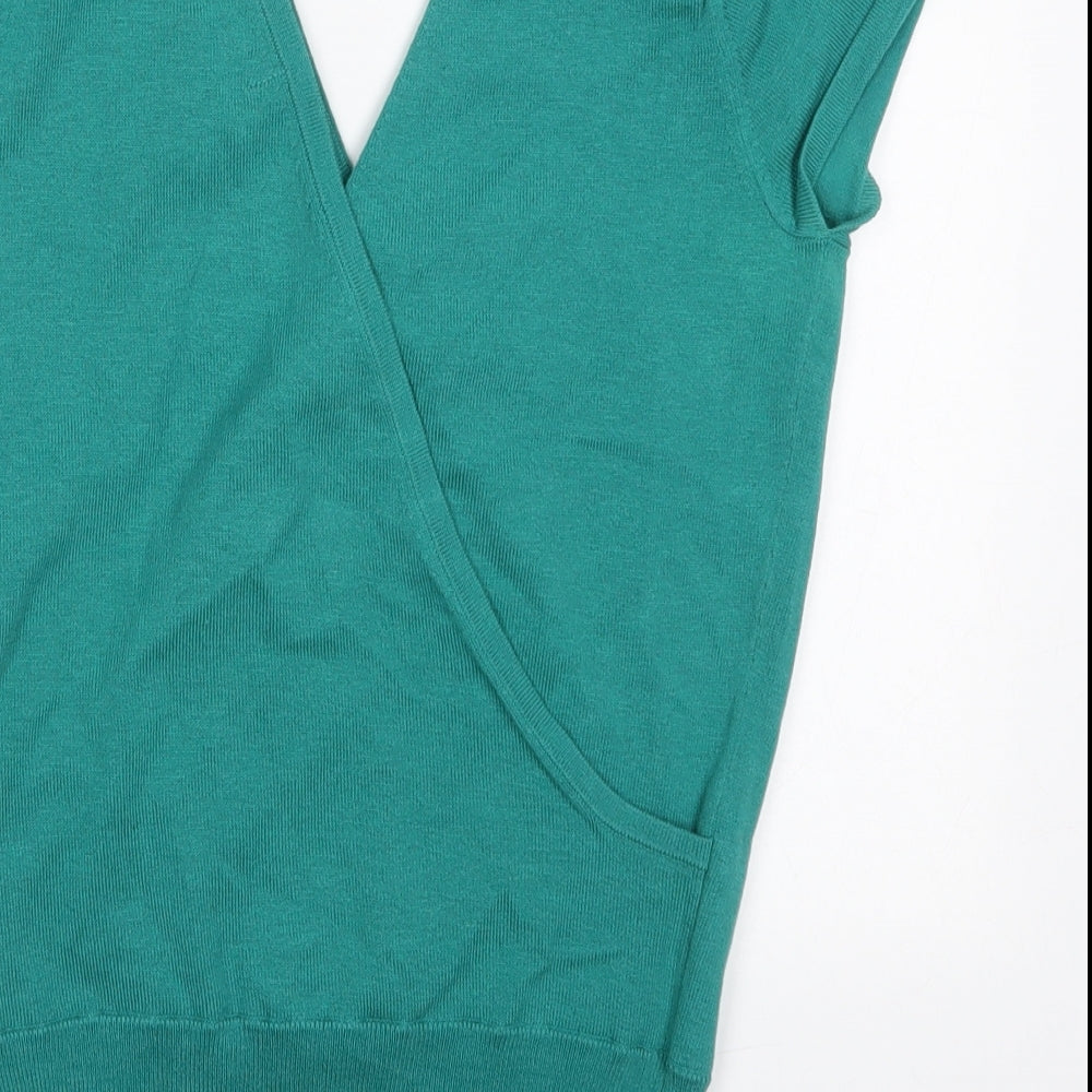 Womens UK Size 8 Monsoon Green Pullover Jumper