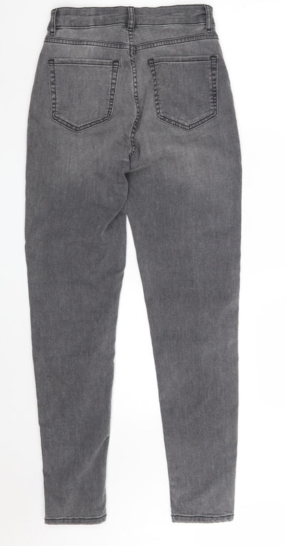 Womens UK Size 8 Marks and Spencer Slim Fit Skinny Grey Jeans