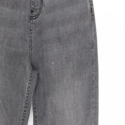 Womens UK Size 8 Marks and Spencer Slim Fit Skinny Grey Jeans