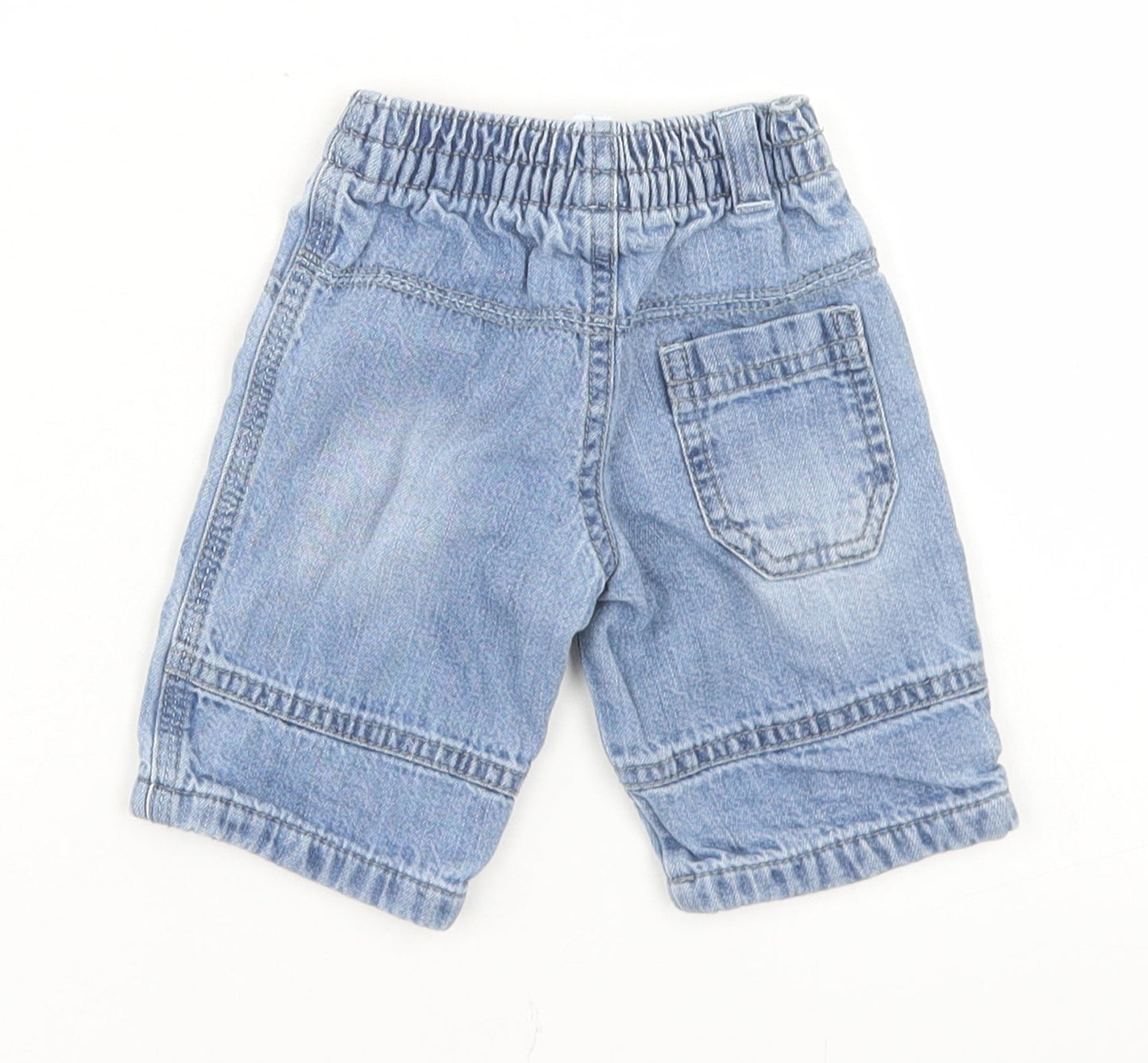 NEXT Boys Grey  Cotton Capri Jeans Size Newborn   - Up to 1 Month