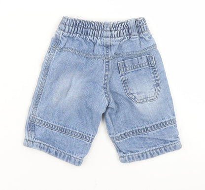 NEXT Boys Grey  Cotton Capri Jeans Size Newborn   - Up to 1 Month