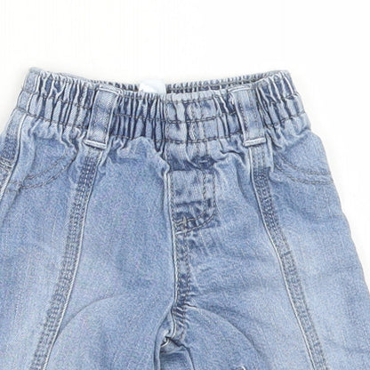 NEXT Boys Grey  Cotton Capri Jeans Size Newborn   - Up to 1 Month