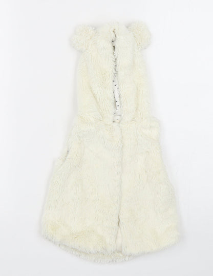Young Dimension Girls Beige   Gilet Coatigan Size 9-12 Months