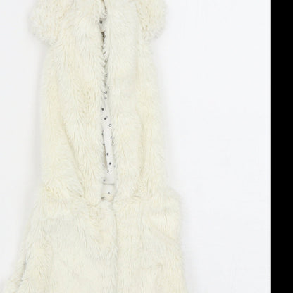 Young Dimension Girls Beige   Gilet Coatigan Size 9-12 Months