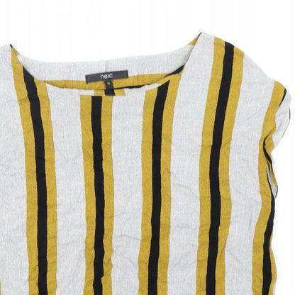 Womens UK Size 10 NEXT Multicoloured Tunic T-Shirt
