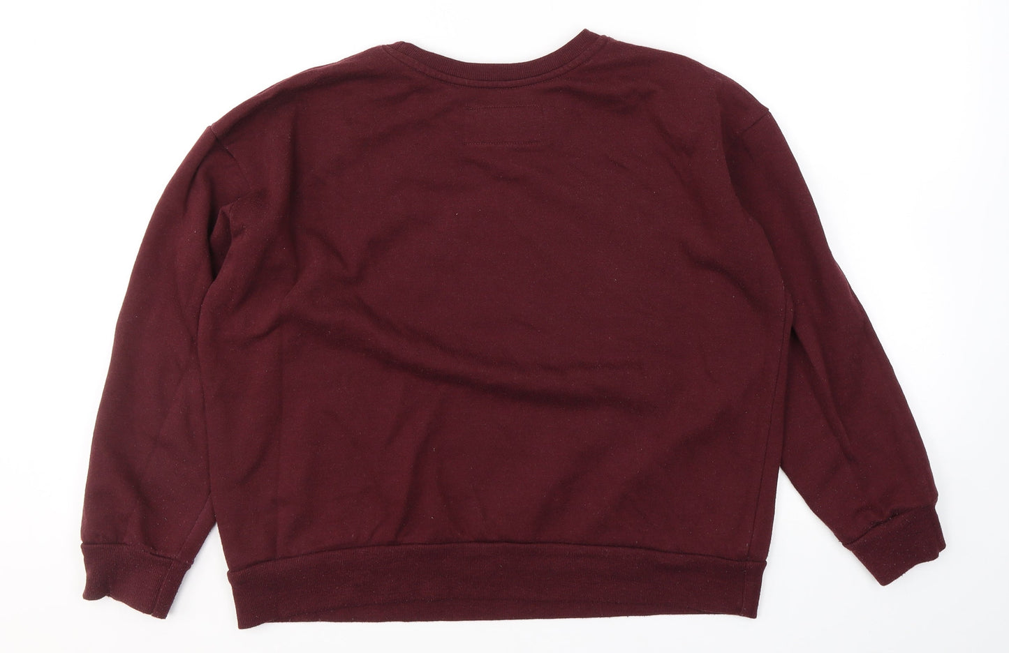 Atmosphere Womens Red  Polyester Pullover Sweatshirt Size 12  Pullover