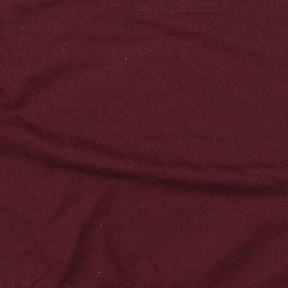 Atmosphere Womens Red  Polyester Pullover Sweatshirt Size 12  Pullover