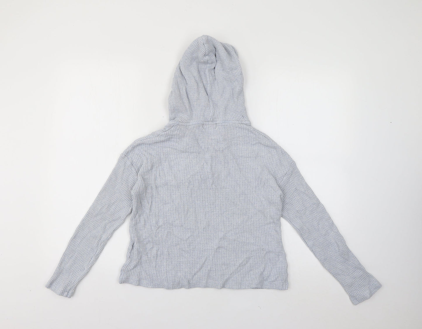 Gap Womens Blue  Viscose Pullover Hoodie Size M