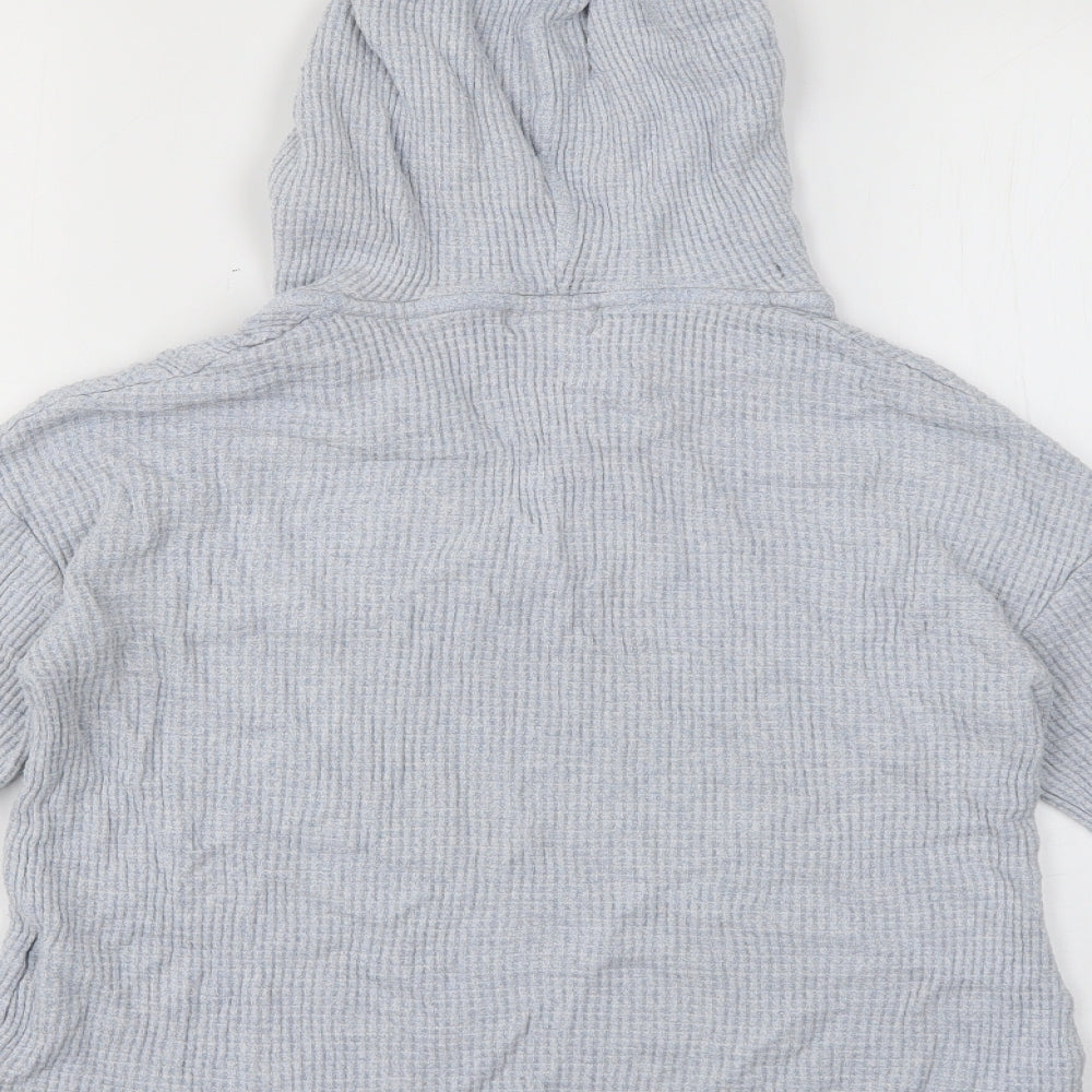 Gap Womens Blue  Viscose Pullover Hoodie Size M