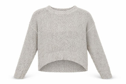 Womens UK Size 12 New Look Grey Pullover Jumper