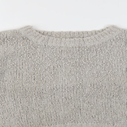 Womens UK Size 12 New Look Grey Pullover Jumper
