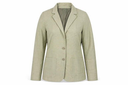 Womens UK Size 12 Preworn Regular Green Blazer