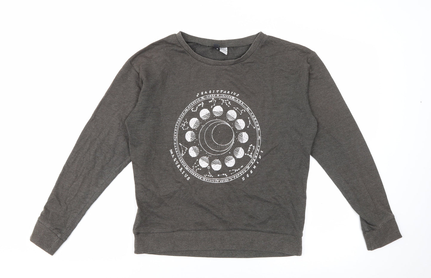 Womens UK Size S H&M Grey Pullover Jumper